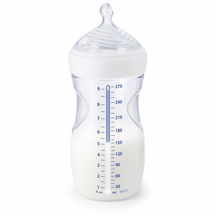 NUK Simply Natural Babyflasche mit SafeTemp: Baby