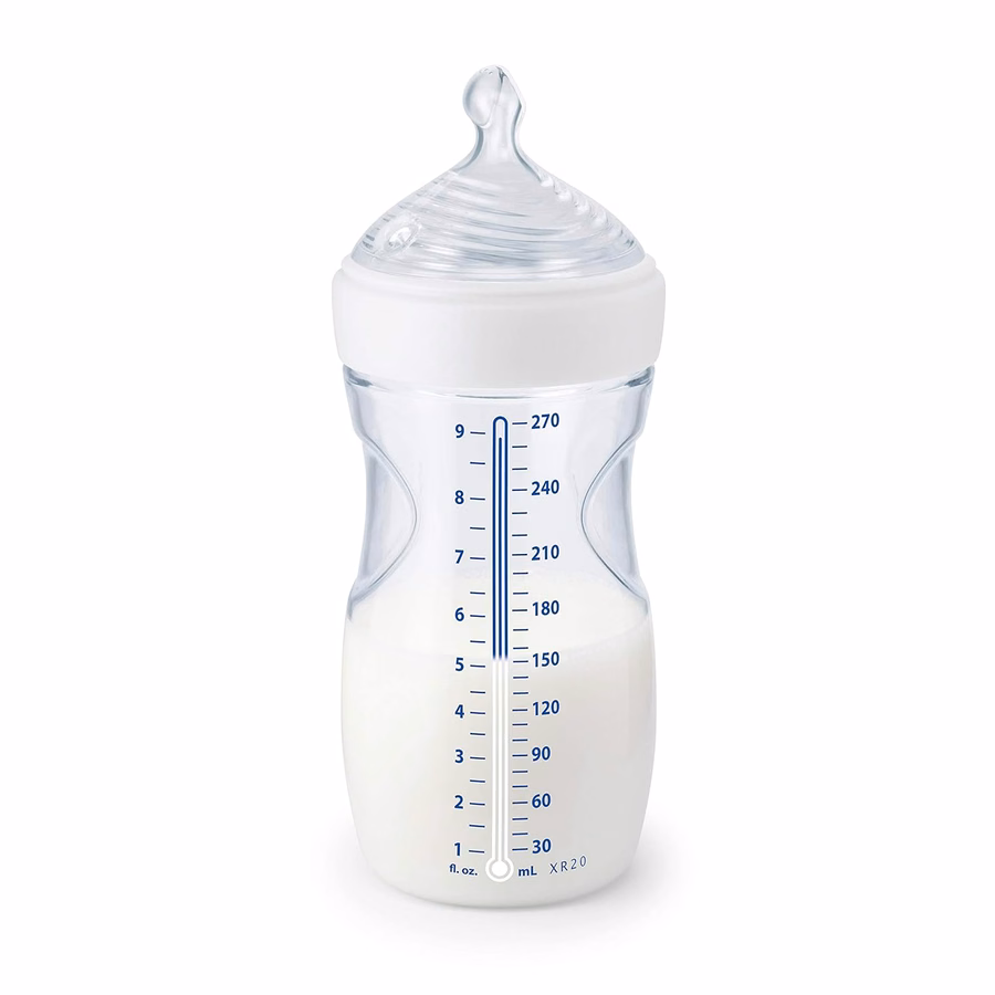 NUK Simply Natural Babyflasche mit SafeTemp: Baby