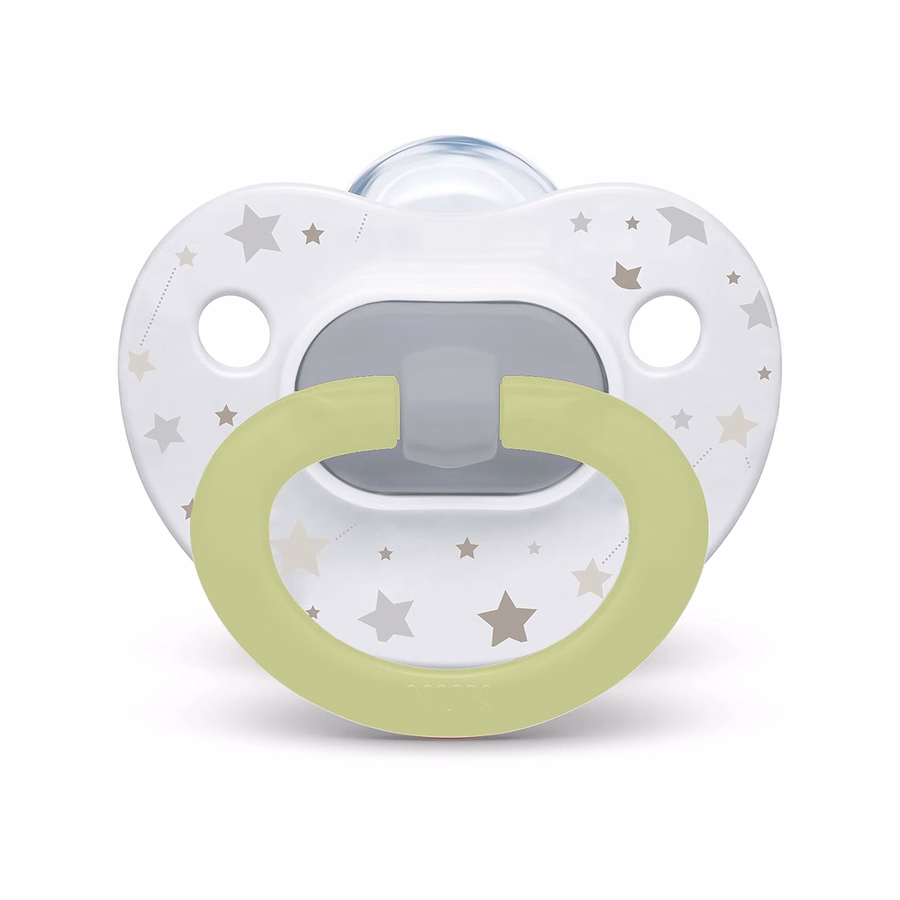 NUK First Choice Classic Kieferorthopädischer Babyschnuller, 0–6 Monate, Neugeborenenschnuller, Neutral, Baby-Must-haves, 5er-Pack: Gesundheit & Haushalt