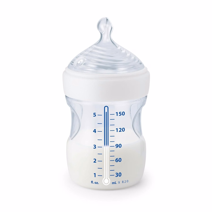 NUK Simply Natural Babyflasche mit SafeTemp: Baby