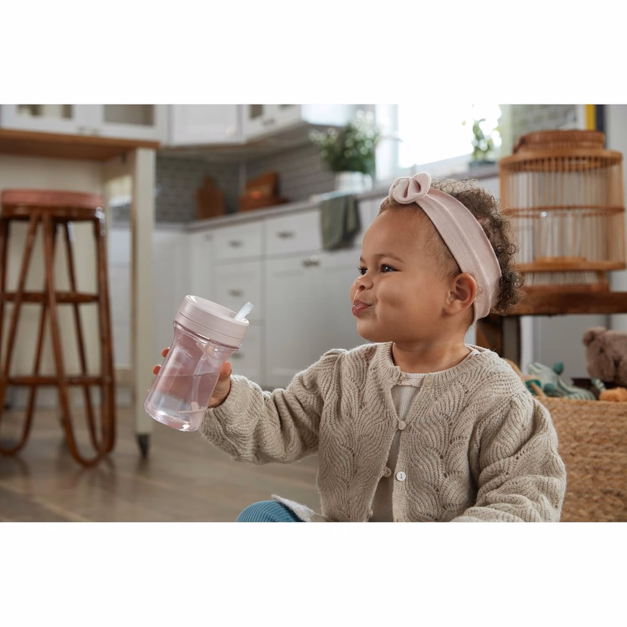 NUK for Nature™ Everlast Trinkbecher mit Strohhalm und Gewicht: Sport & Outdoor