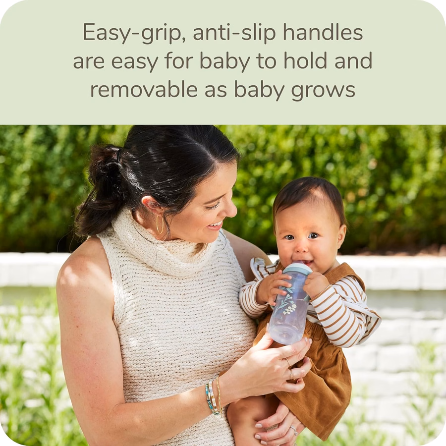 NUK for Nature Trinklernbecher, 295 ml, ab 9 Monaten – BPA-frei, auslaufsicherer Trinklernbecher: Baby