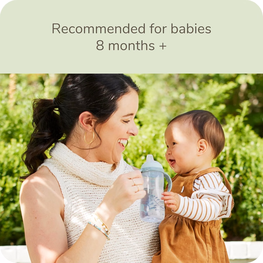 NUK for Nature Trinklernbecher, 295 ml, ab 9 Monaten – BPA-frei, auslaufsicherer Trinklernbecher: Baby