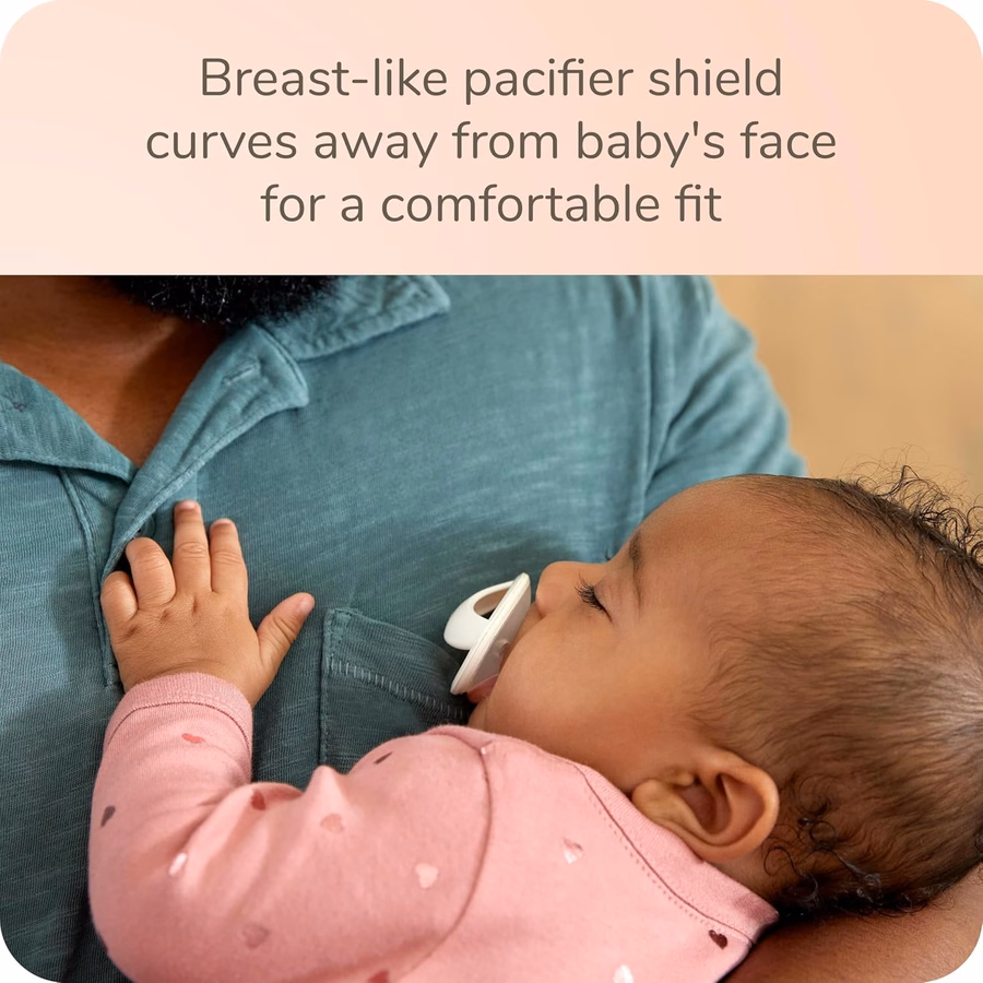 NUK Perfect Match Silikon-Schnuller für Neugeborene, für Babys von 0–6 Monaten, 4er-Pack, Grün & Weiß: Bastelbedarf & Nähen