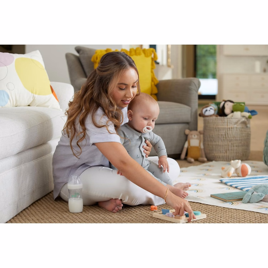 NUK Perfect Match Silikon-Schnuller für Neugeborene, für Babys von 0–6 Monaten, 4er-Pack, Grün & Weiß: Bastelbedarf & Nähen