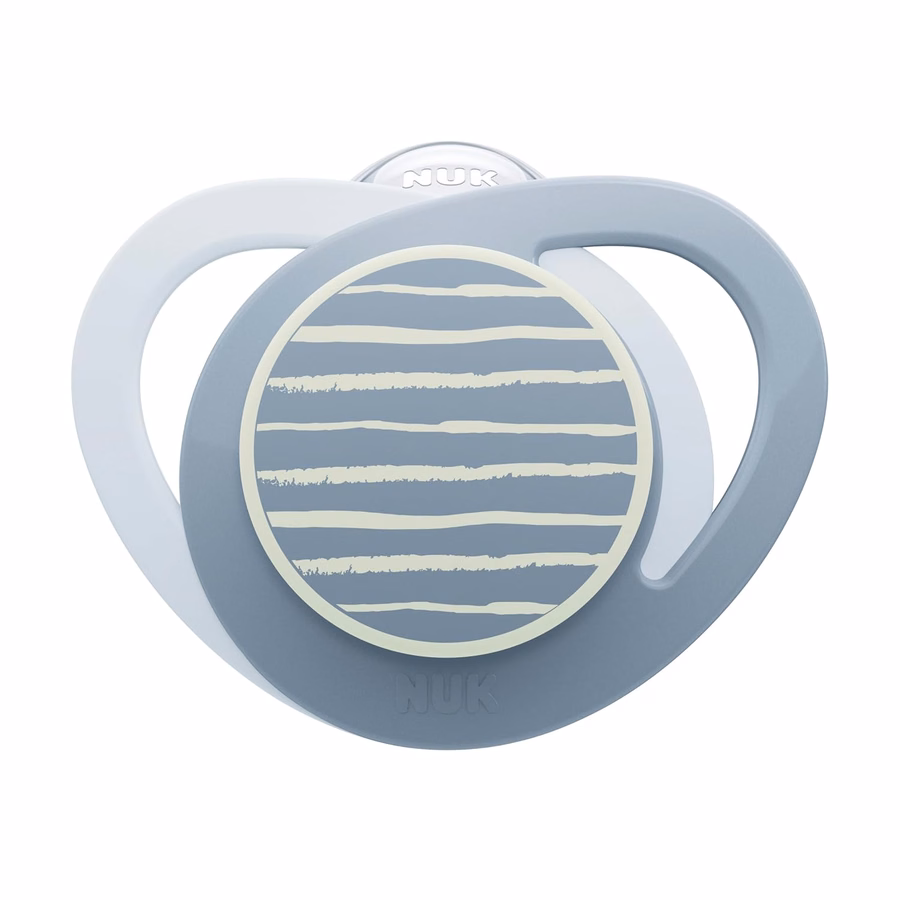 NUK Leucht-Schnuller mit herzförmigem Schild, BPA-frei, für Babys von 6–18 Monaten, 4er-Pack: Gesundheit & Haushalt