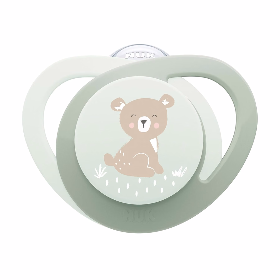 NUK Leucht-Schnuller mit herzförmigem Schild, BPA-frei, für Babys von 6–18 Monaten, 4er-Pack: Gesundheit & Haushalt